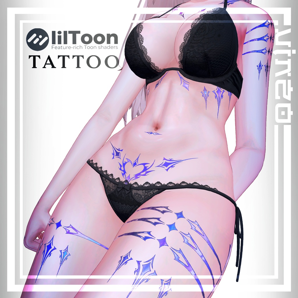 𓆩ꨄ︎𓆪Vibe Tattoos - 23 Avatars𓆩ꨄ︎𓆪 4k Textures 入れ墨 *テクスチャ* /HD