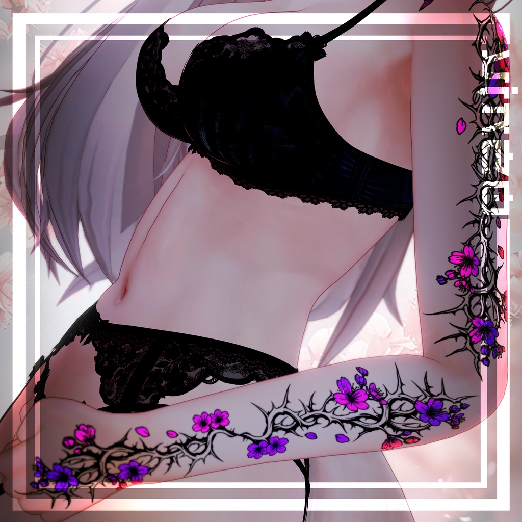 🌸桜 Sakura Arms - 23 Avatars🌸 4k Textures 入れ墨 *テクスチャ* /HD