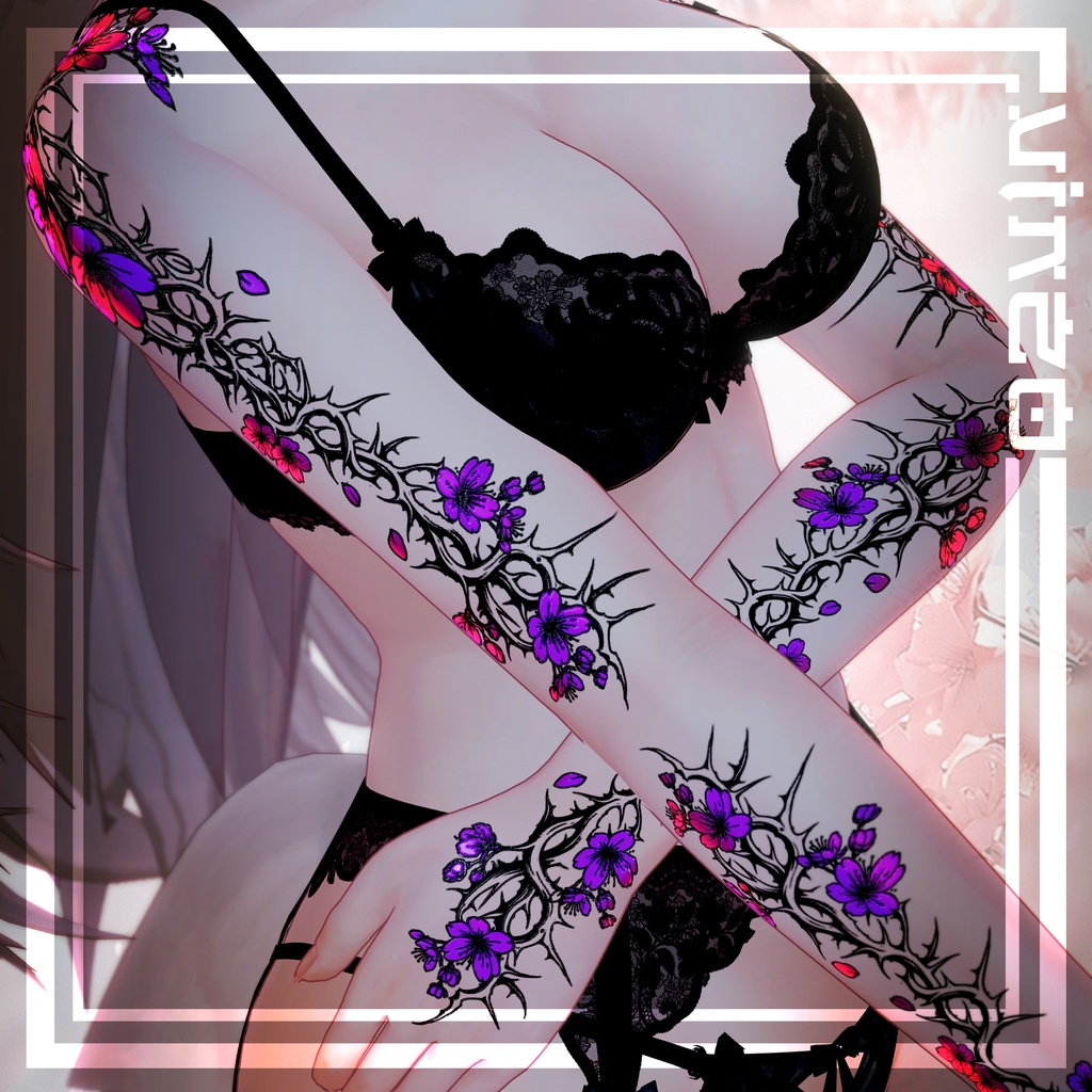 🌸桜 Sakura Arms - 23 Avatars🌸 4k Textures 入れ墨 *テクスチャ* /HD