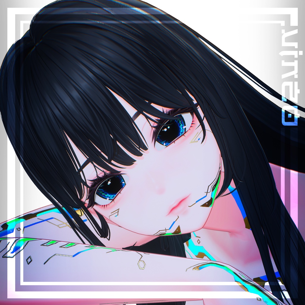 Cyberpunk Misaki テクスチャ 金「海咲」HD