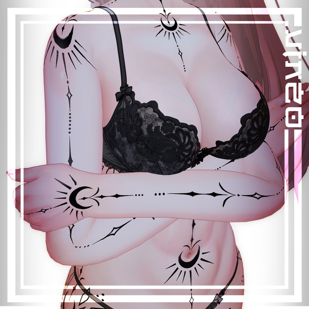 【Astro Tattoos】 25 Avatars - 4k Textures 入れ墨 *テクスチャ* /HD