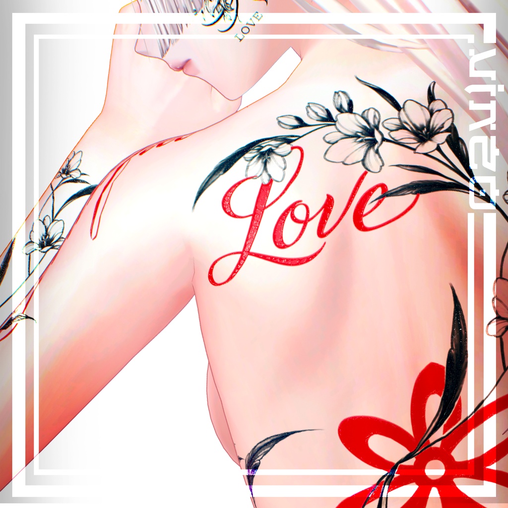 ✿ Soul Love Tattoos ✿ 27 Avatars - 4k Textures 入れ墨 *テクスチャ* /HD