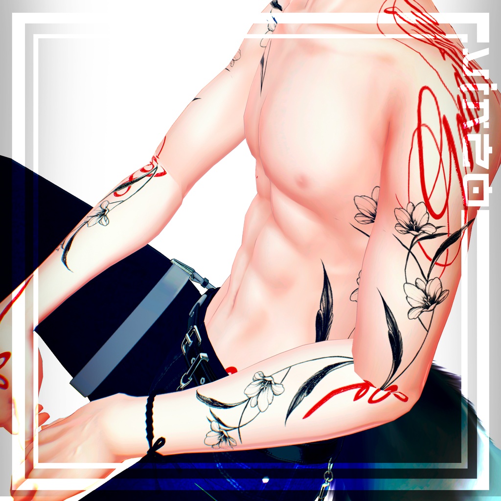 ✿ Soul Love Tattoos ✿ 27 Avatars - 4k Textures 入れ墨 *テクスチャ* /HD