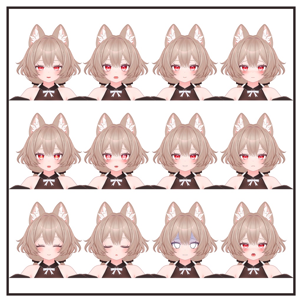 オリジナル3Dモデル「蜜」 Mitsu