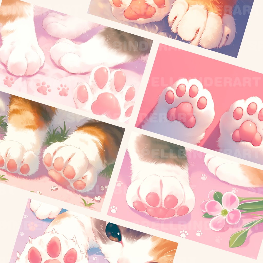 Cat Paw Wallpaper | phone wallpaper | cute wallpapers | kawaii kitten lock screen aesthetic anime wallpaper