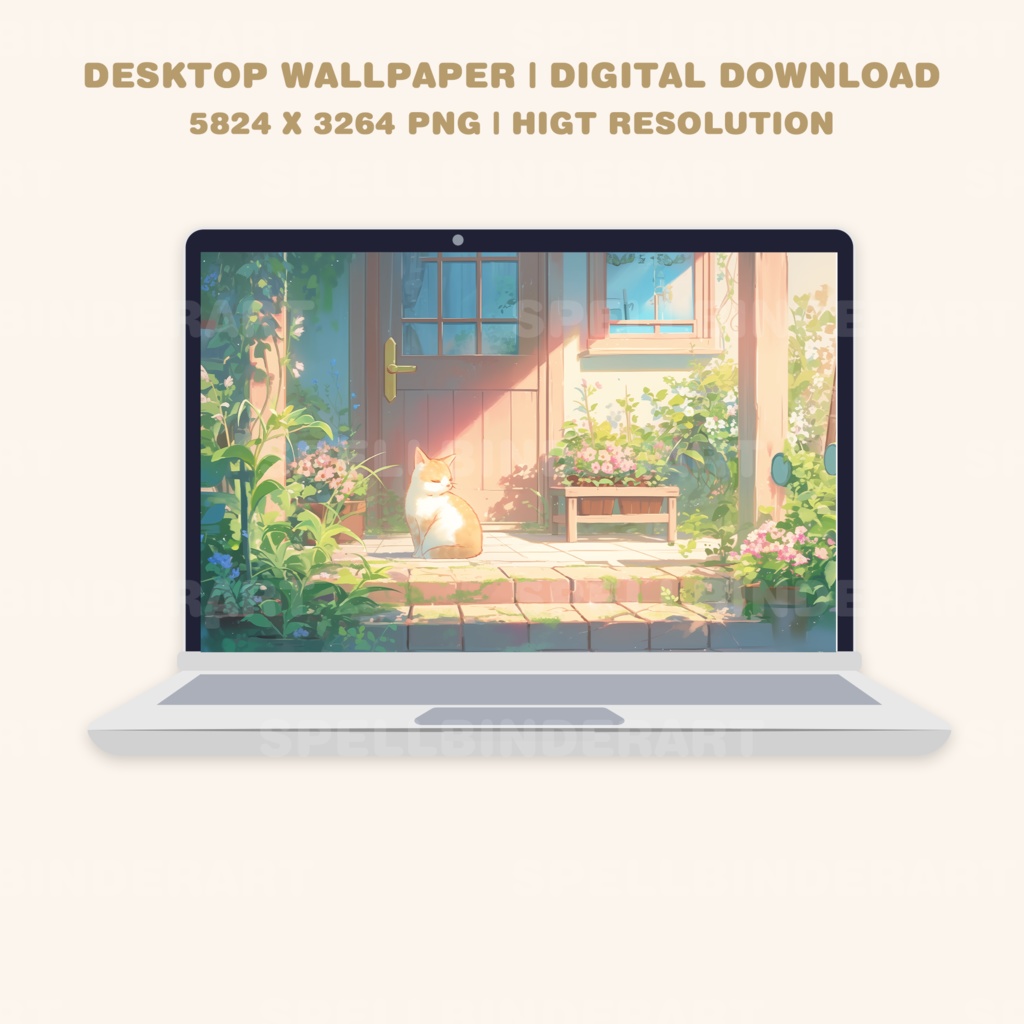 Chill cats wallpaper lofi plants wallpaper desktop japan wallpaper kawaii studio wallpaper cats and plants pastel wallpaper cozy wallpaper