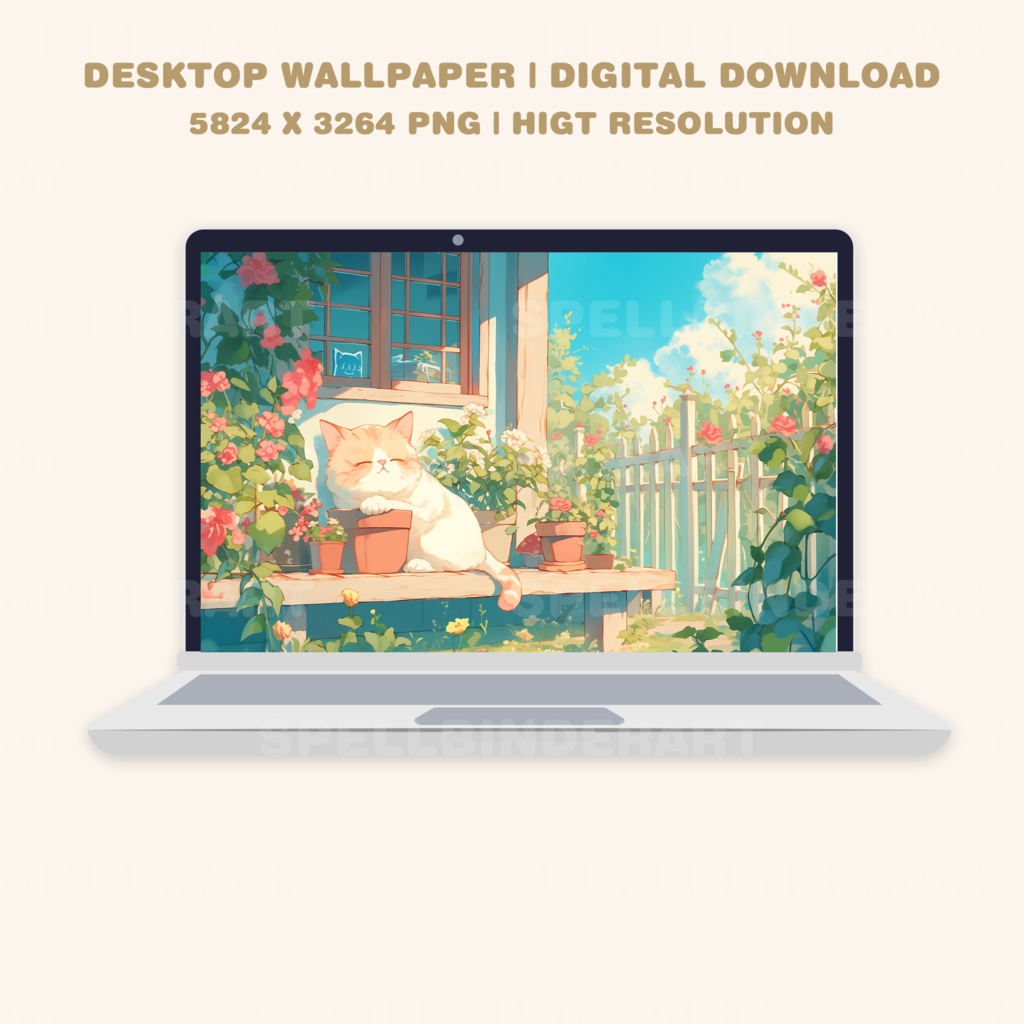 Chill cats wallpaper lofi plants wallpaper desktop japan wallpaper kawaii studio wallpaper cats and plants pastel wallpaper cozy wallpaper