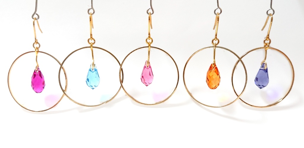 ソウルジェム フープ ピアス・イヤリング