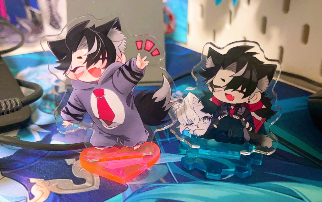 仔犬アクリルスタンド