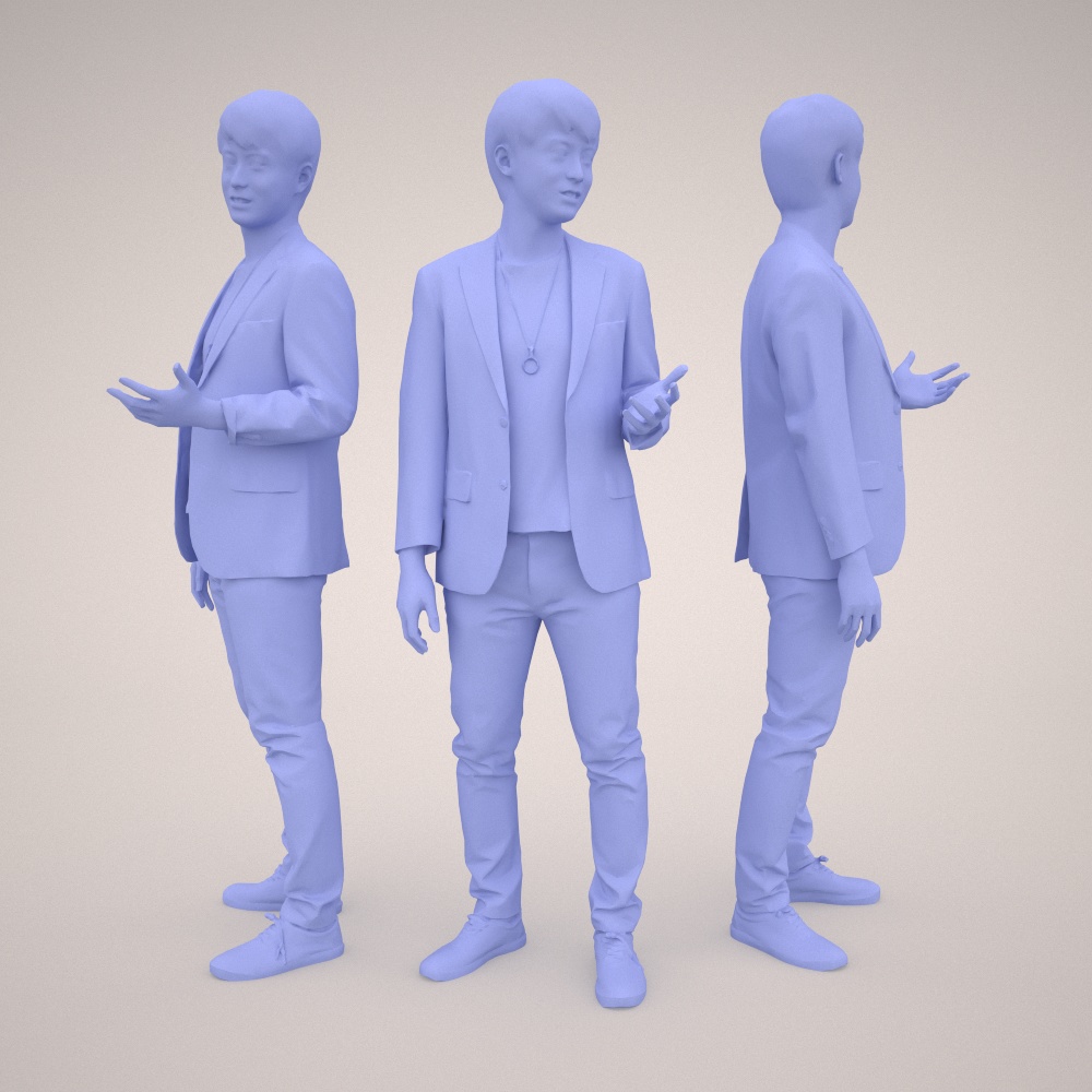 3D人物素材ポーズド 107_Sota