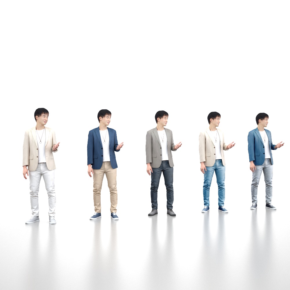 3D人物素材ポーズド 107_Sota