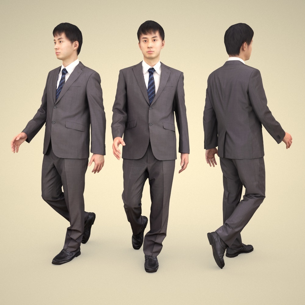 3D人物素材ポーズド 101_Sota