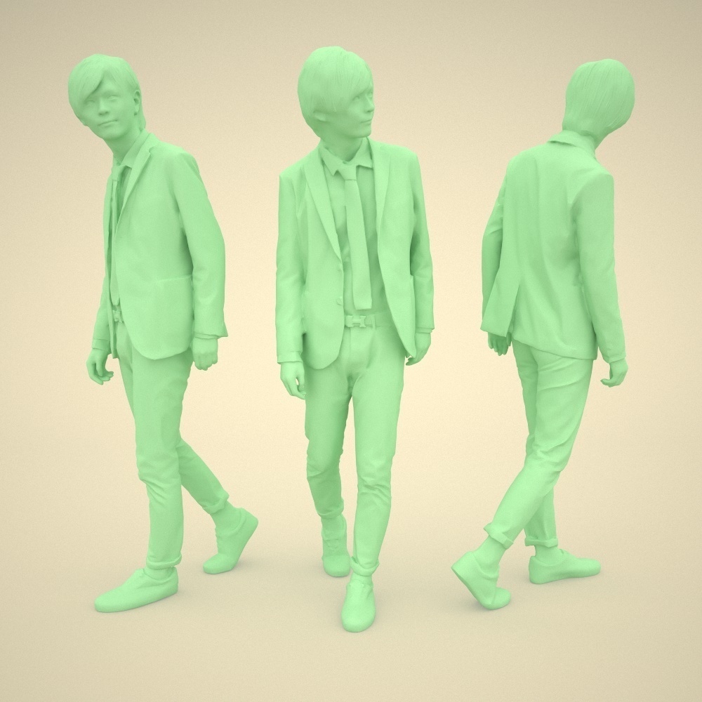 3D人物素材ポーズド 083_Ren