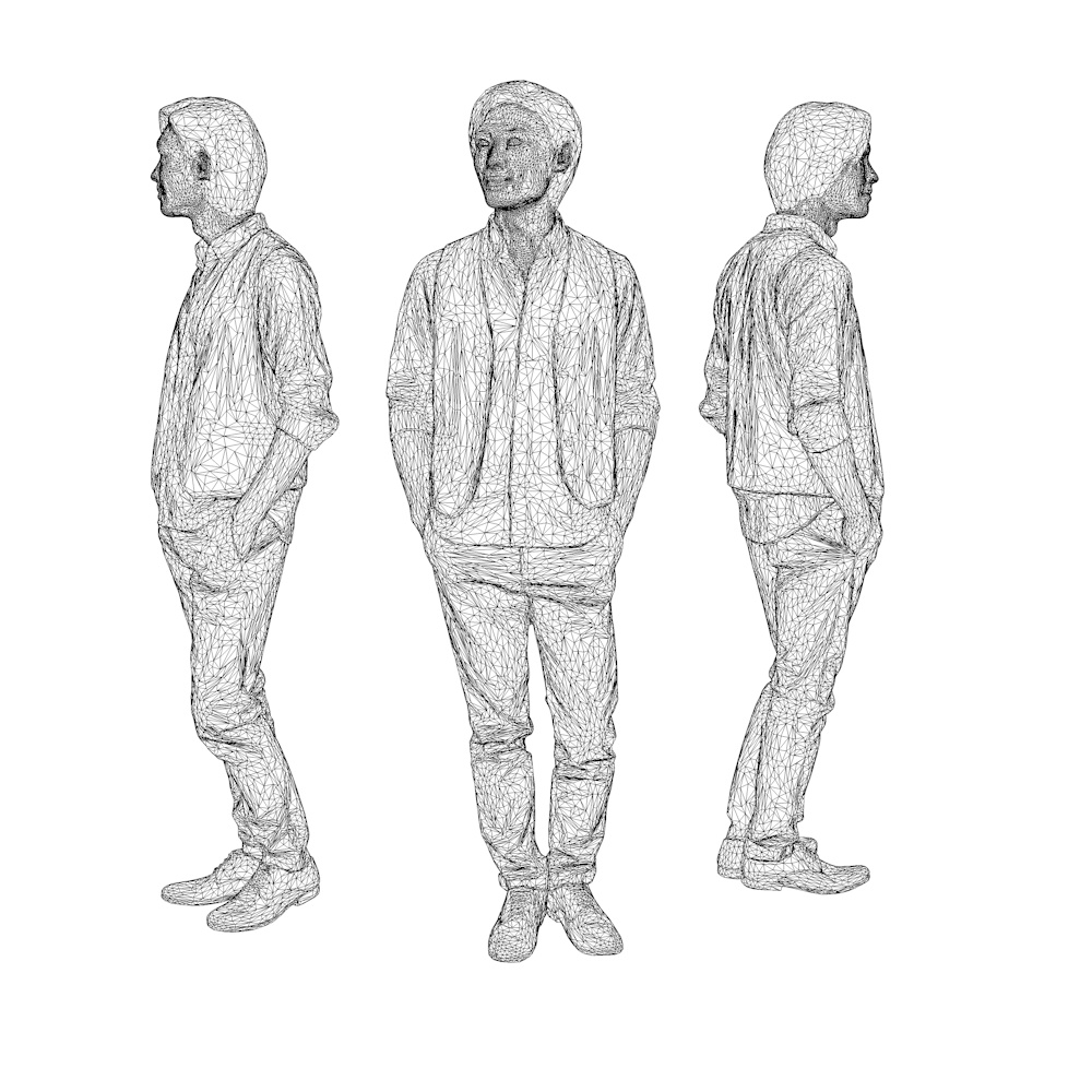 3D人物素材ポーズド 069_Syun