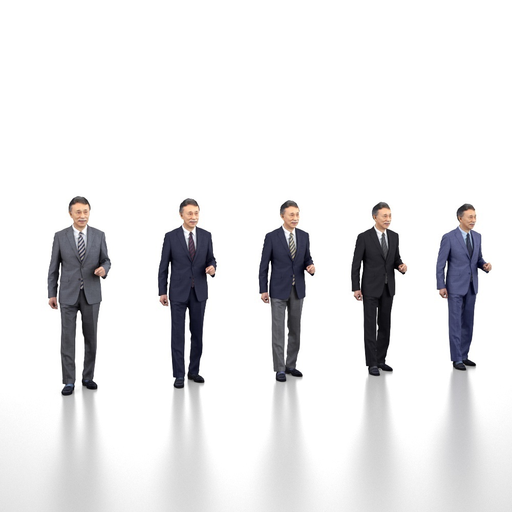 3D人物素材ポーズド 045_Ken