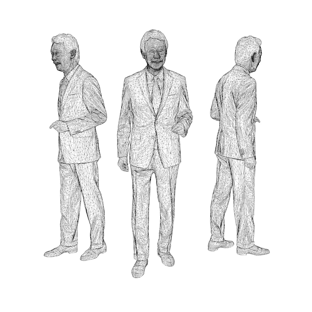 3D人物素材ポーズド 045_Ken