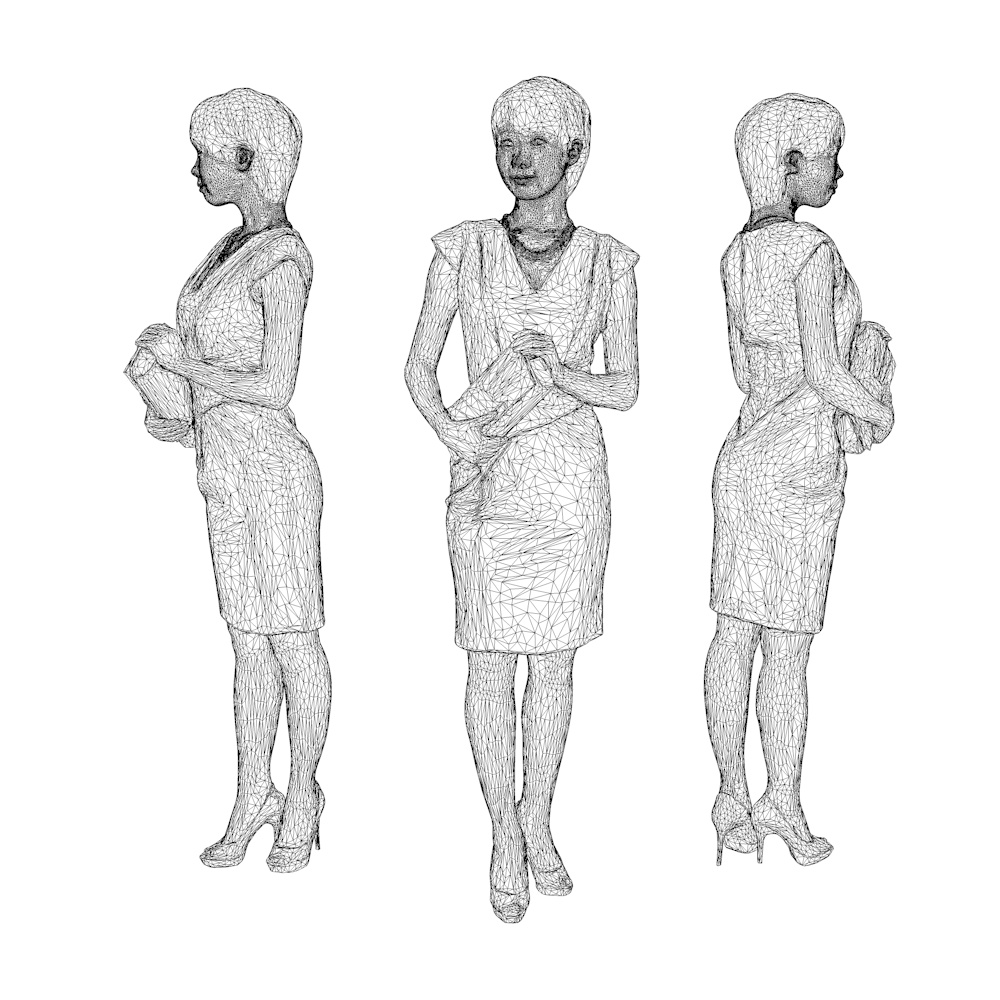 3D人物素材ポーズド 023_Haru