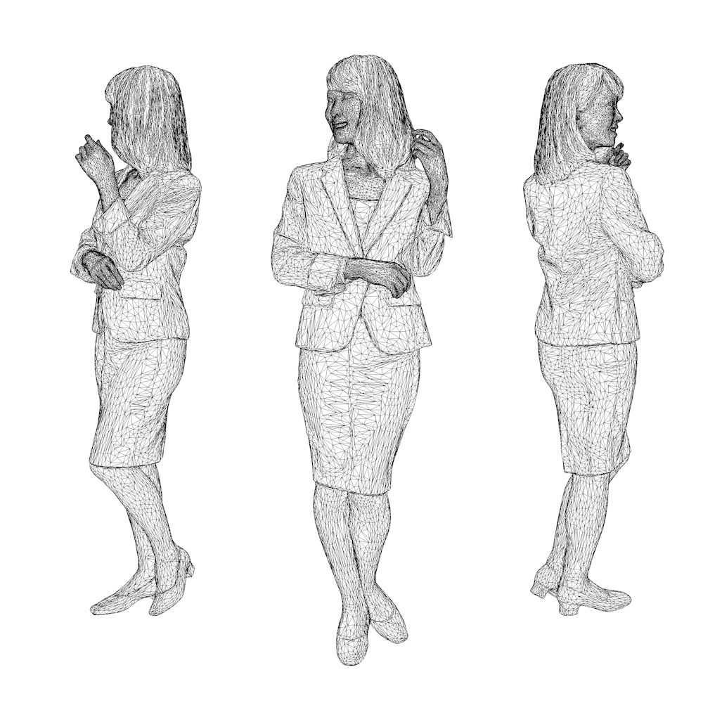 3D人物素材ポーズド 013_Kana