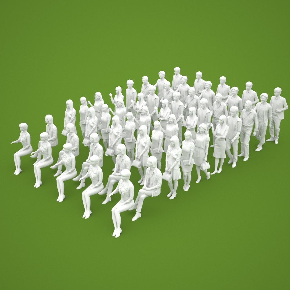 3D人物素材-ポーズド 10個セット 004_Posed-set