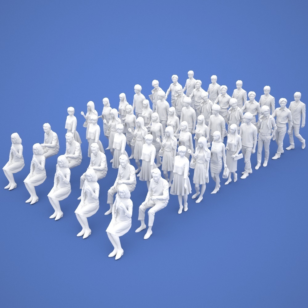 3D人物素材-ポーズド 10個セット 005_Posed-set