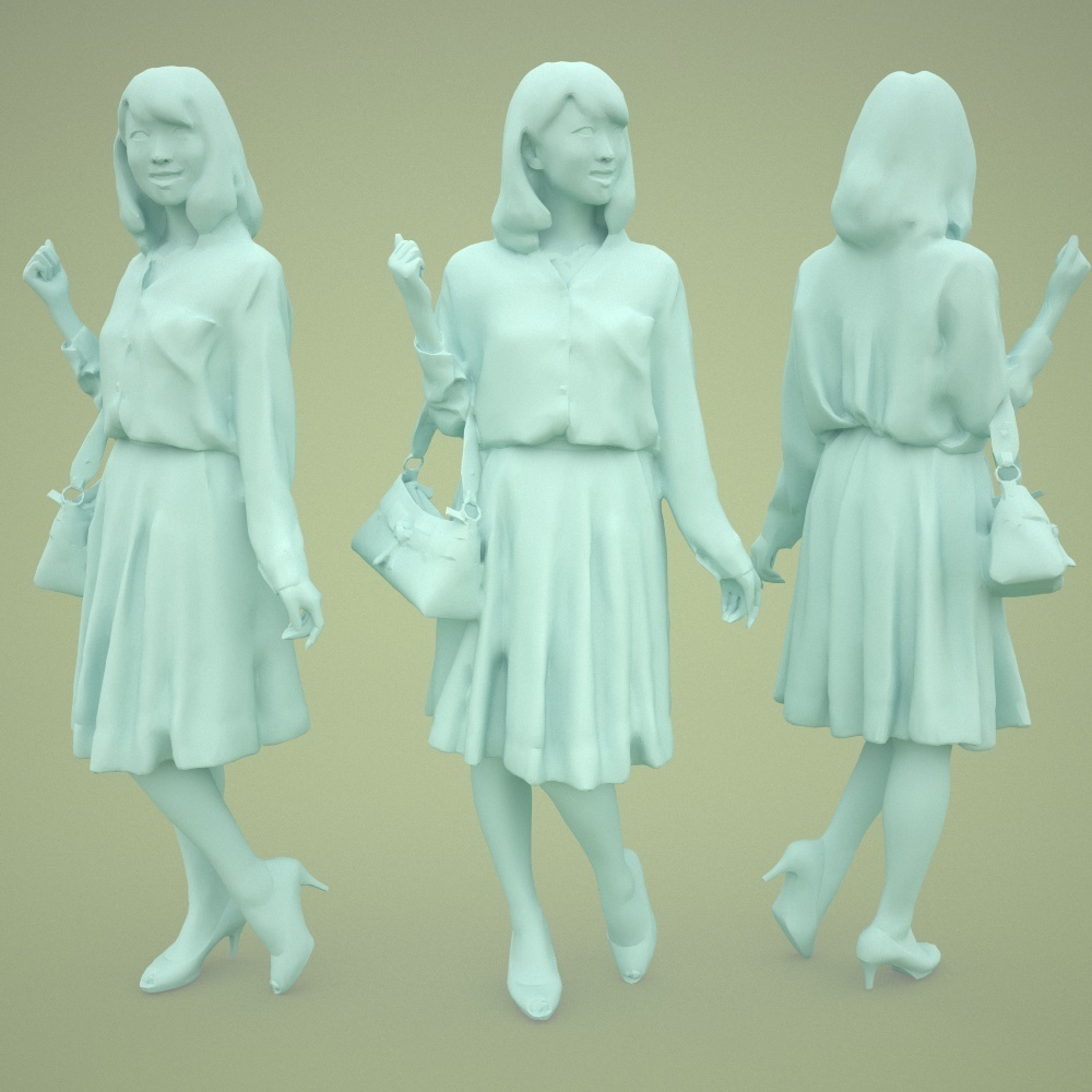 3D人物素材ポーズド 011_Kana