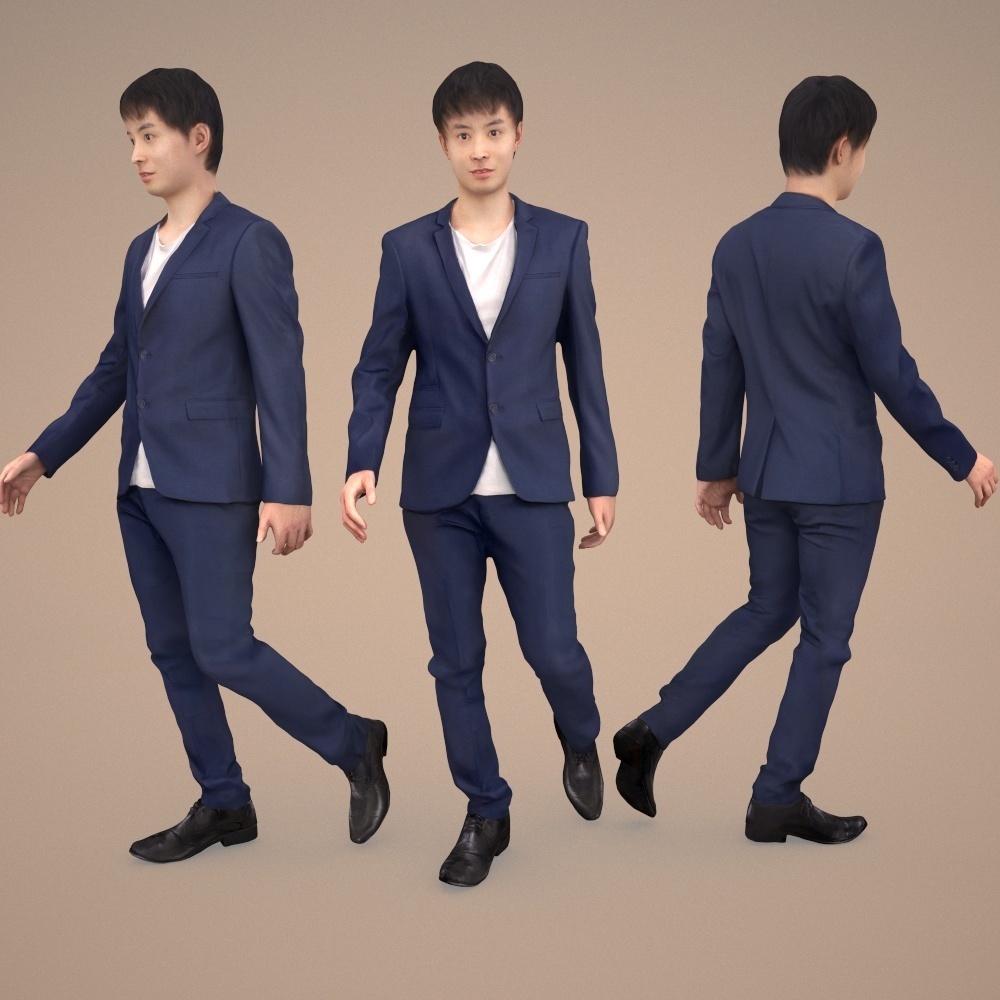 3D人物素材ポーズド 105_Sota