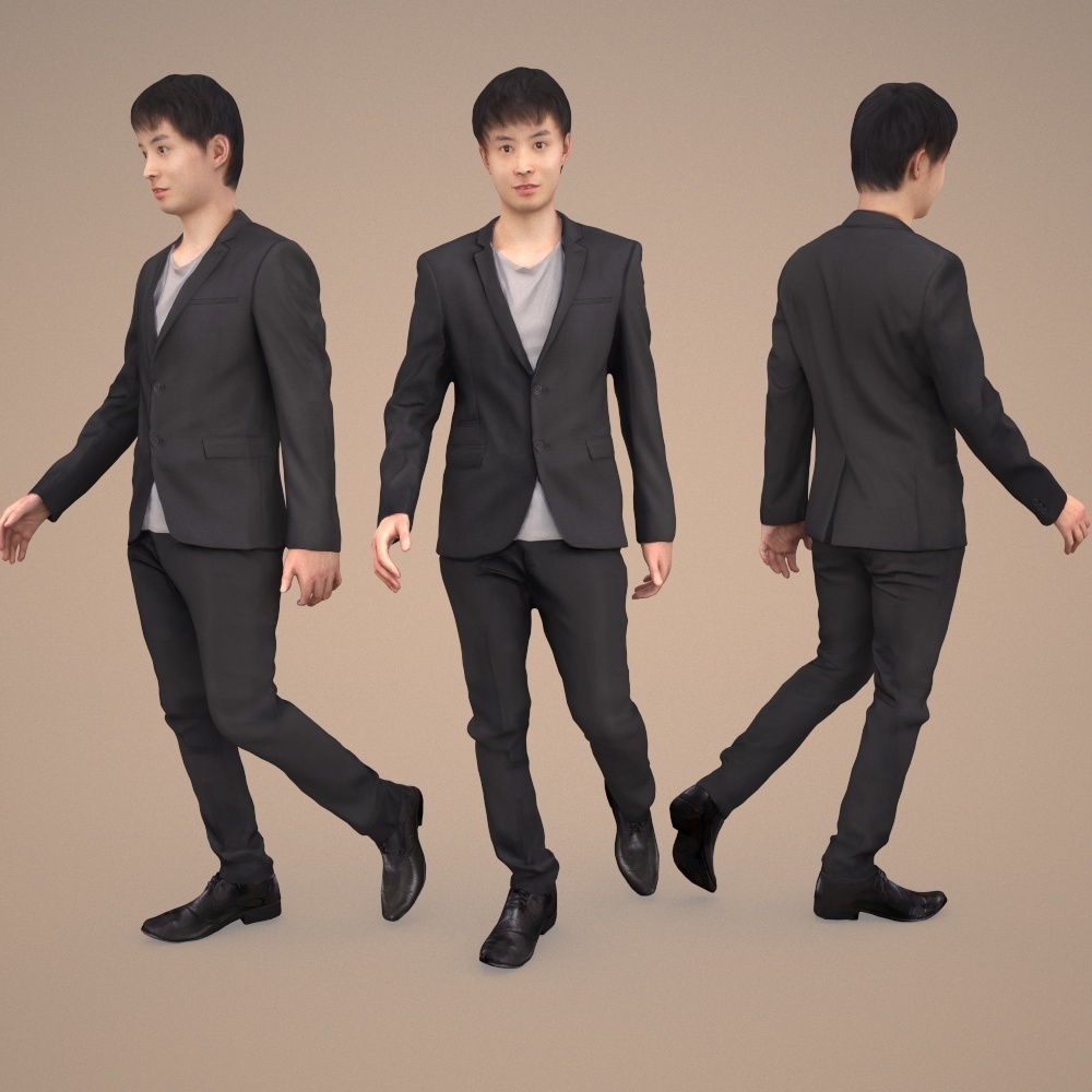 3D人物素材ポーズド 105_Sota