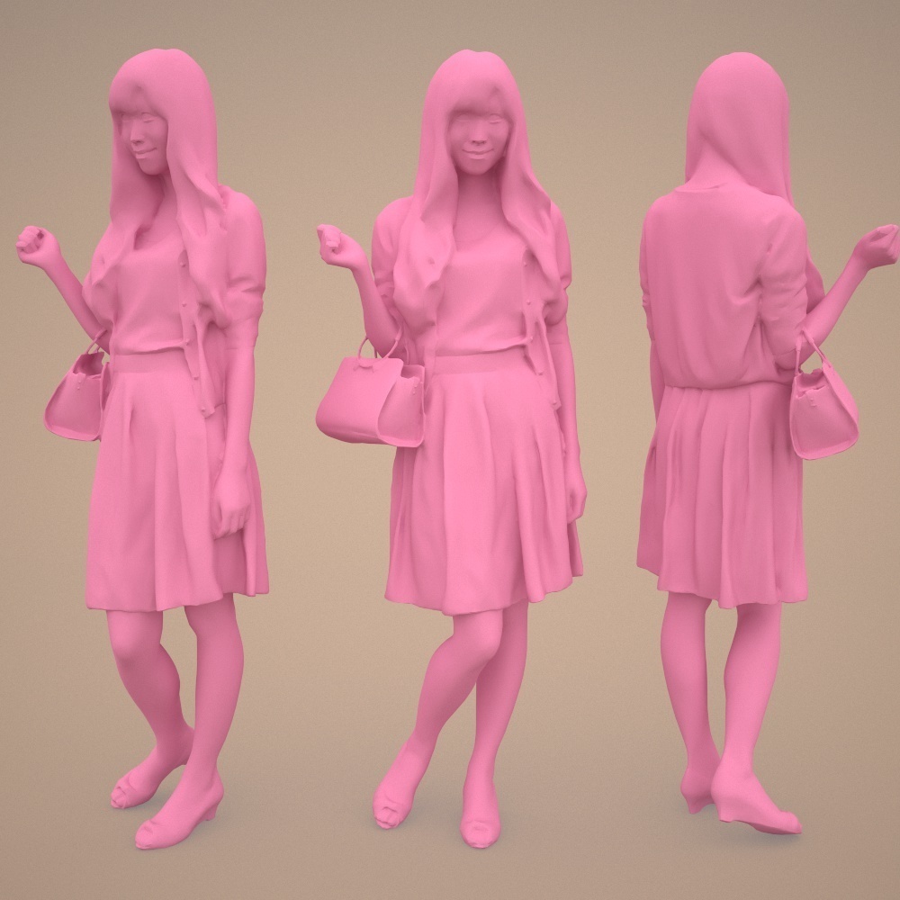 3D人物素材ポーズド 079_Yui