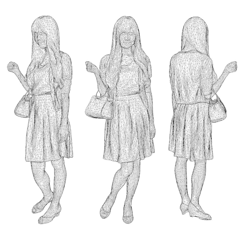 3D人物素材ポーズド 079_Yui