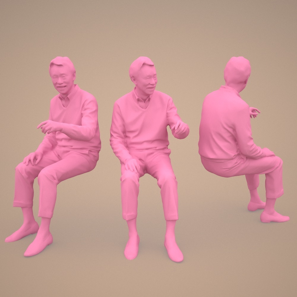 3D人物素材ポーズド 047_Ken