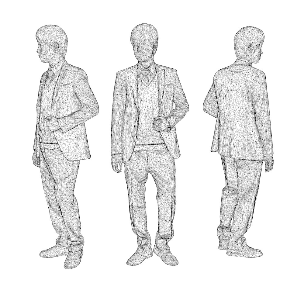 3D人物素材ポーズド 103_Sota