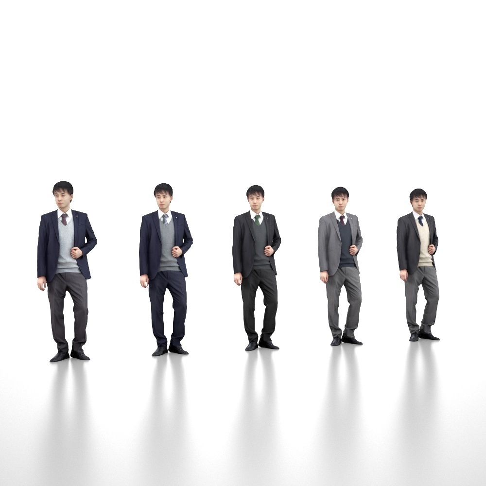 3D人物素材ポーズド 103_Sota