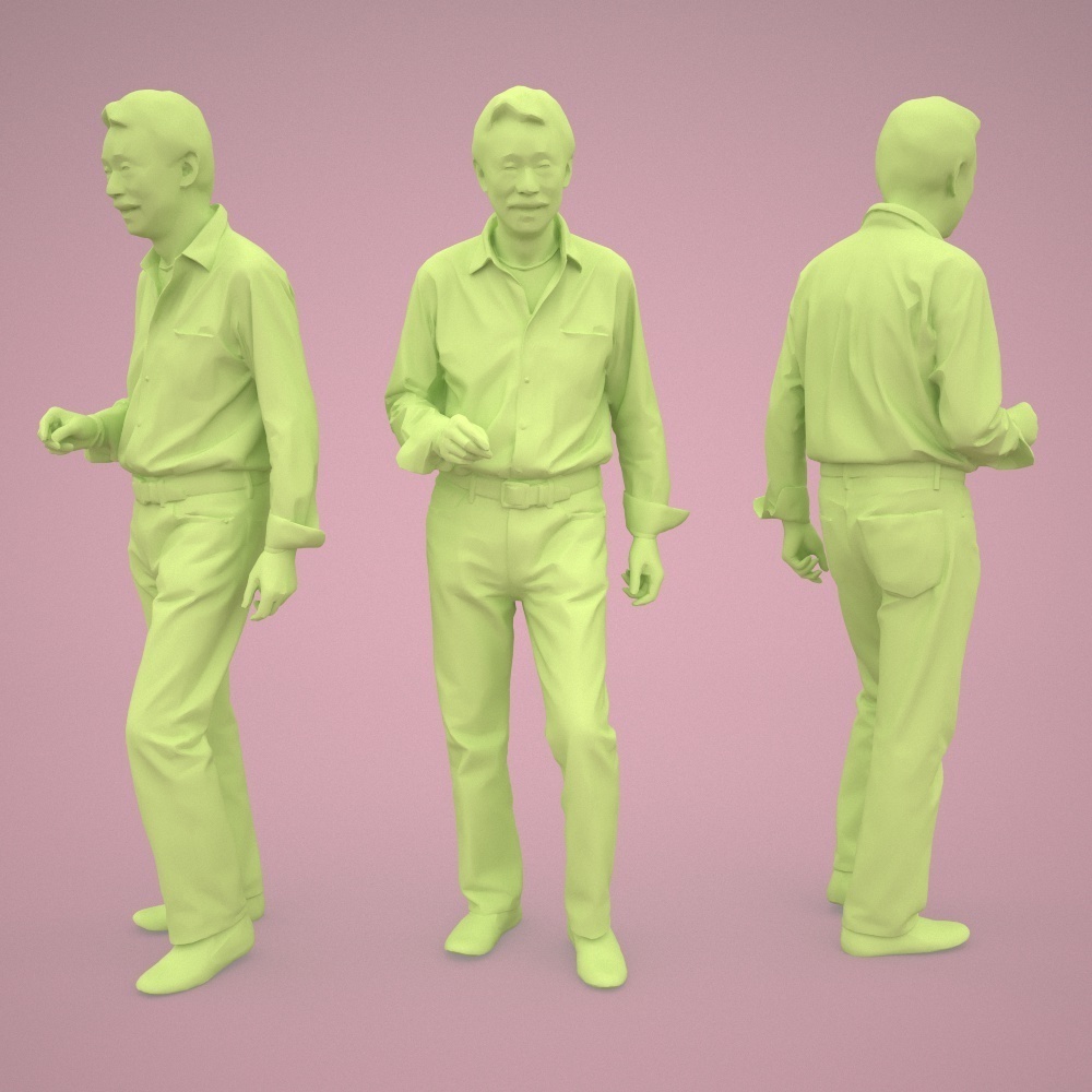 3D人物素材ポーズド 041_Ken