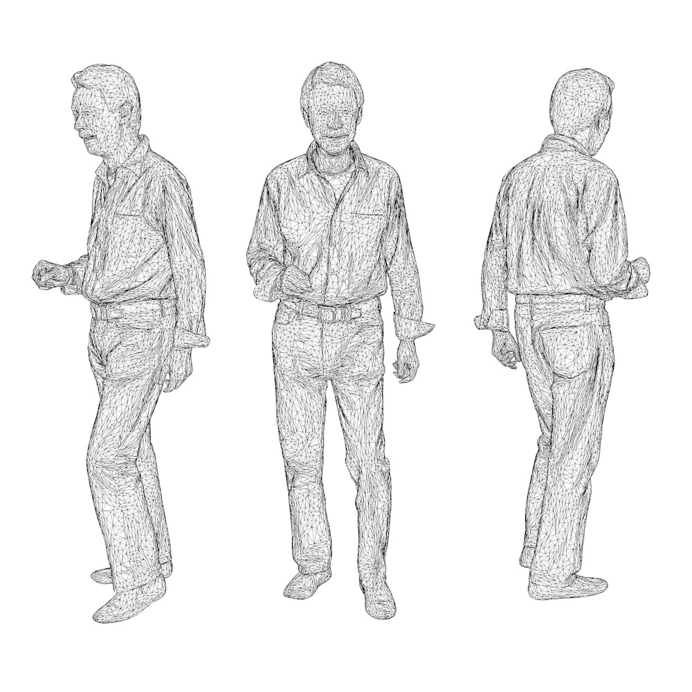 3D人物素材ポーズド 041_Ken