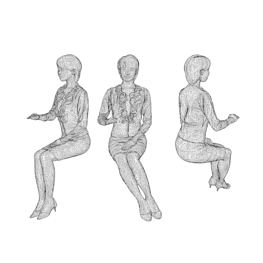 3D人物素材ポーズド 029_Haru