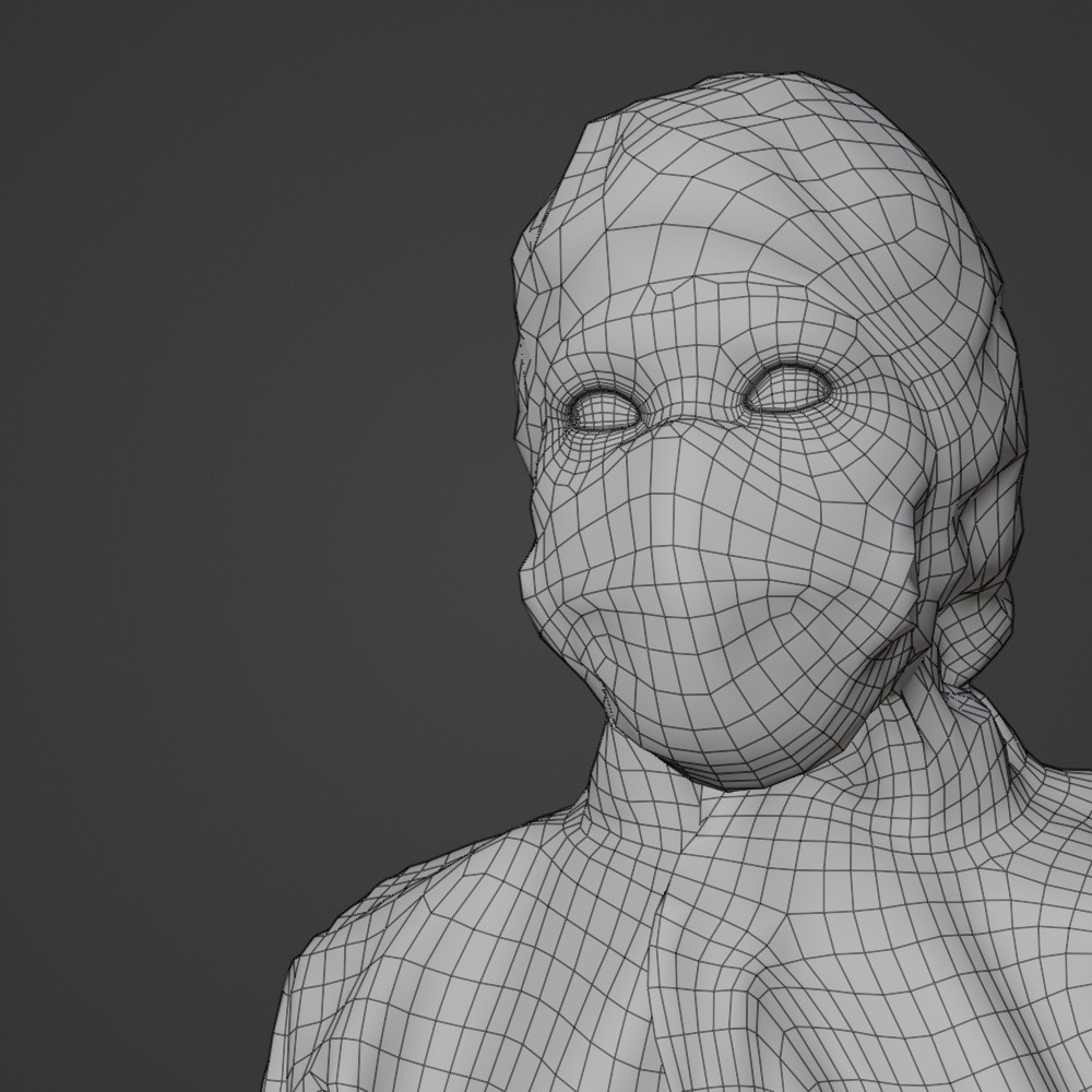 アニメーション付の3D人モデル 149_Kei_F10