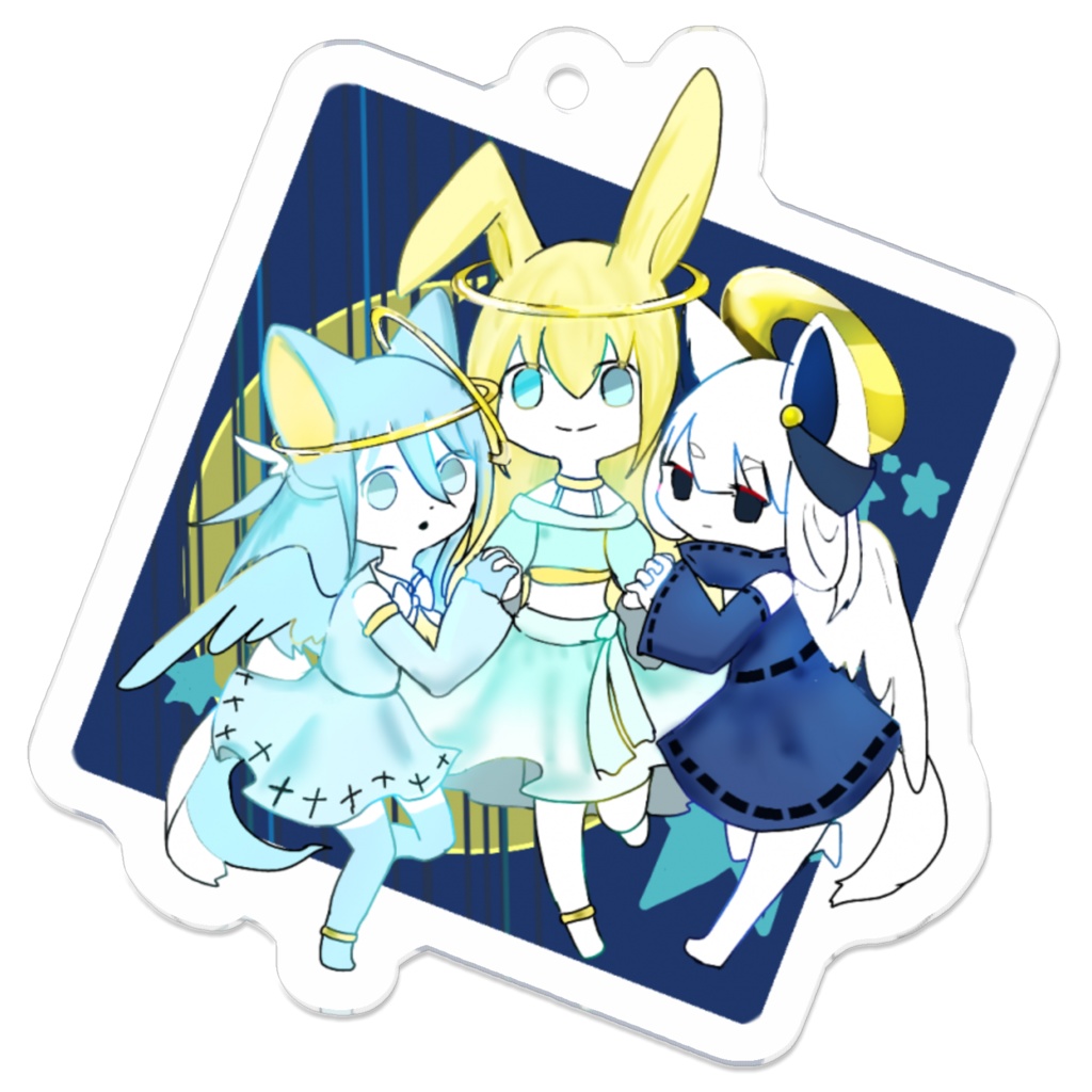 転セブ夜空組アクリルキーホルダー