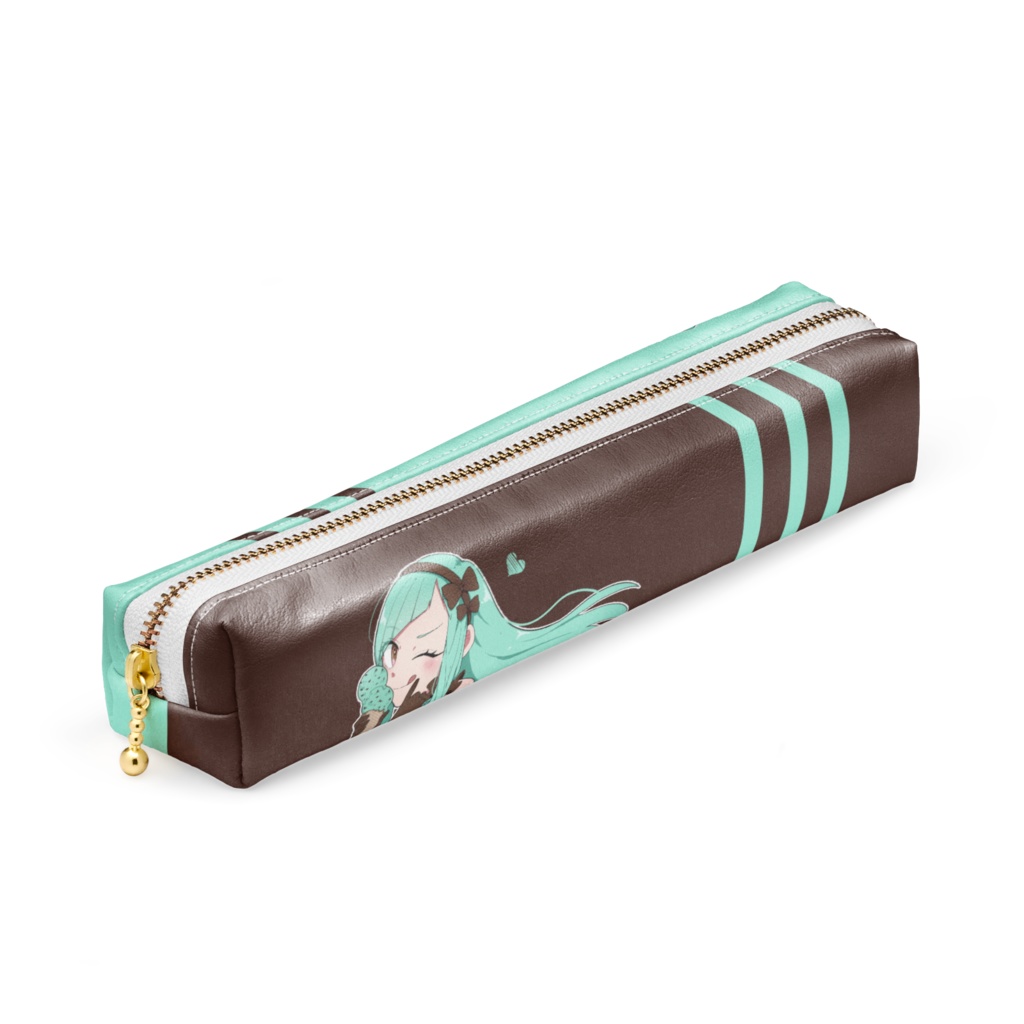 HC チョコミントペンケース