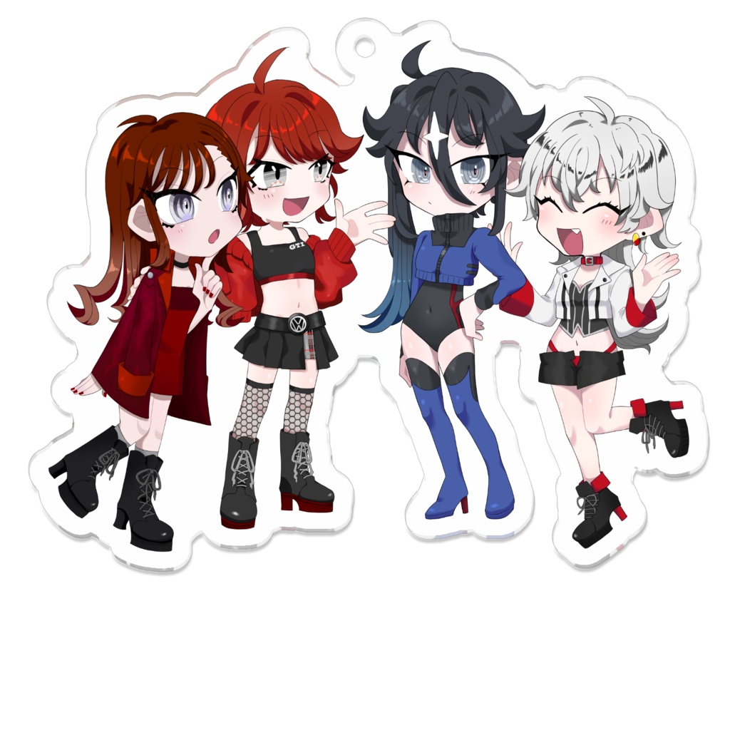 HC Girls アクリルキーホルダー