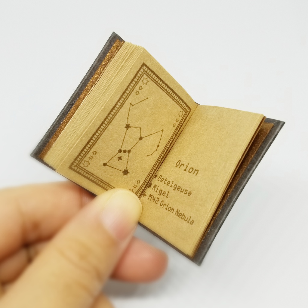 豆本【星座図鑑】