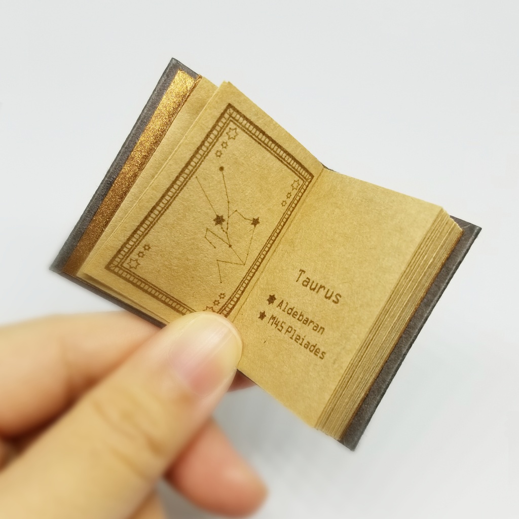 豆本【星座図鑑】