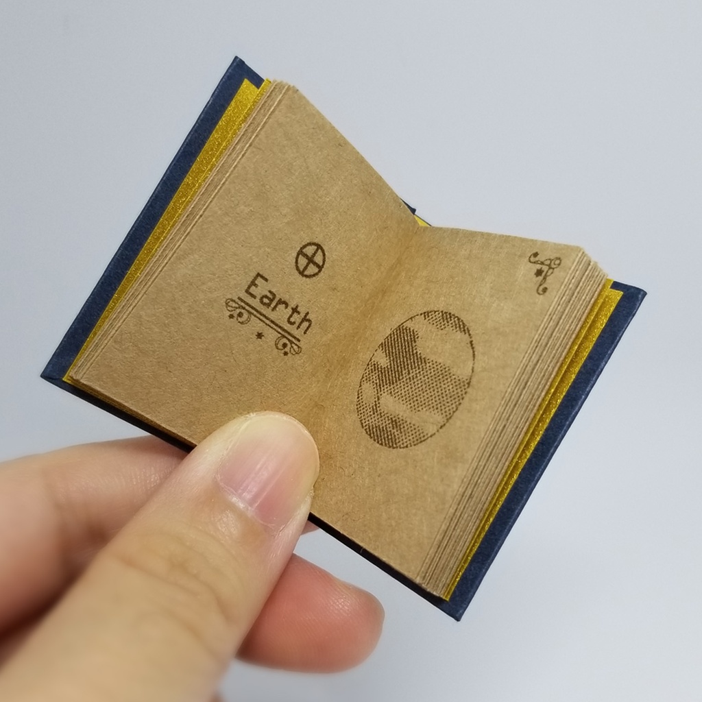 豆本【惑星図鑑】