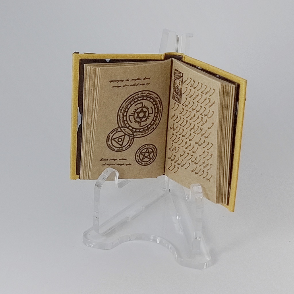 豆本【魔法の書】