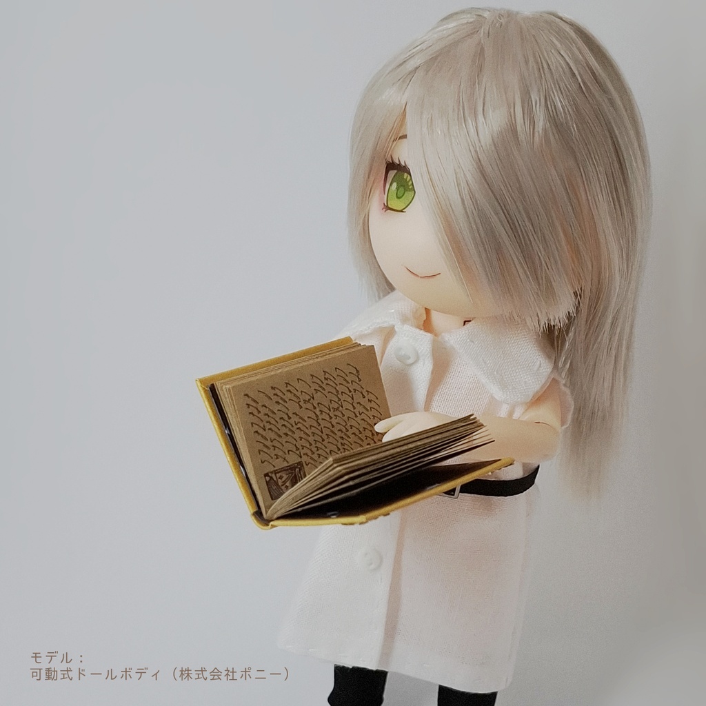 豆本【魔法の書】