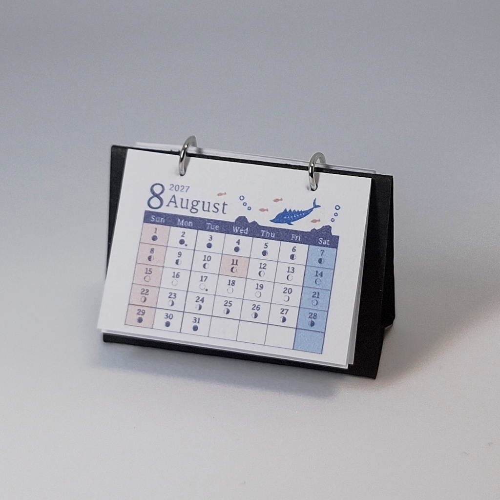 MOON CALENDAR 2027
