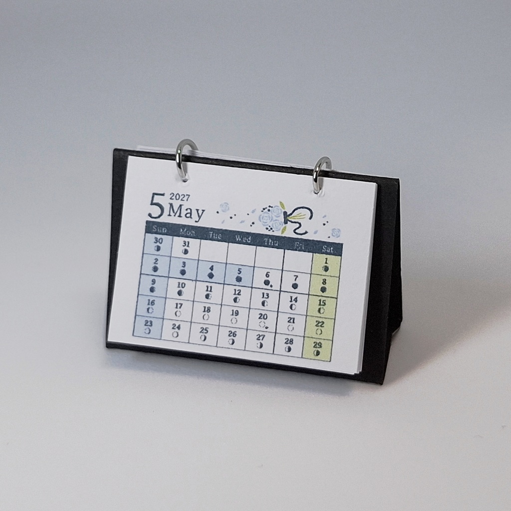 MOON CALENDAR 2027