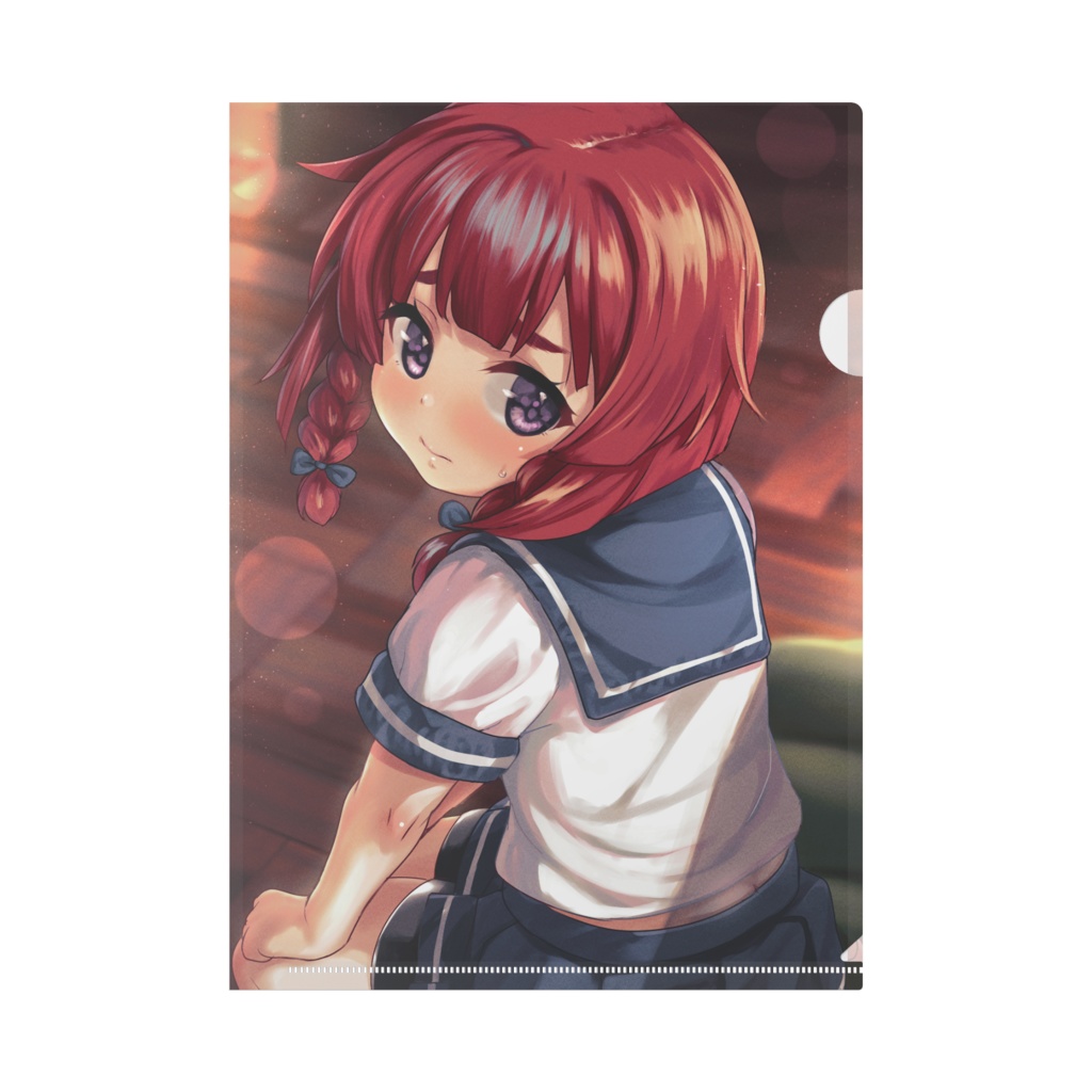 択捉ちゃんクリアファイル