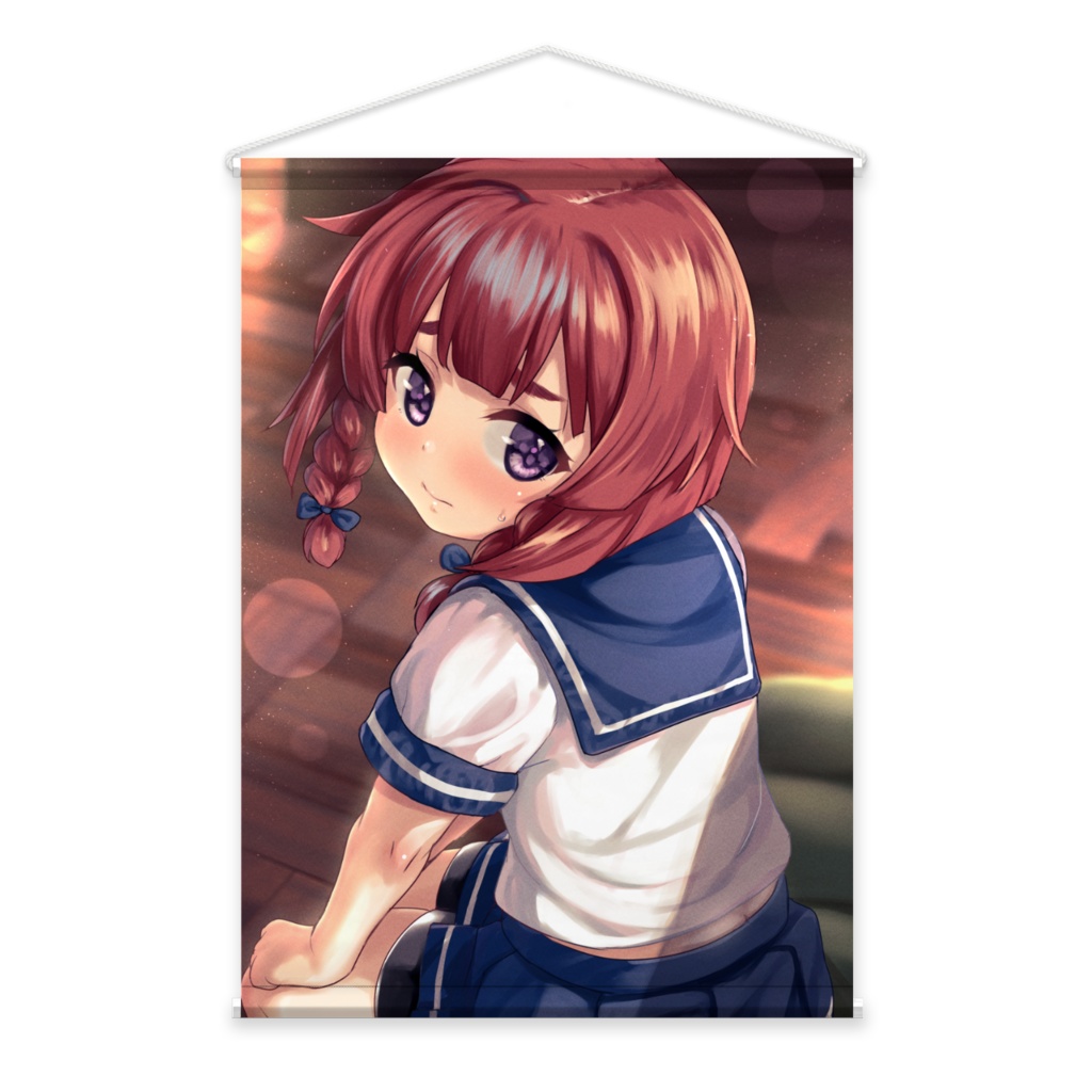 択捉ちゃんタペストリー