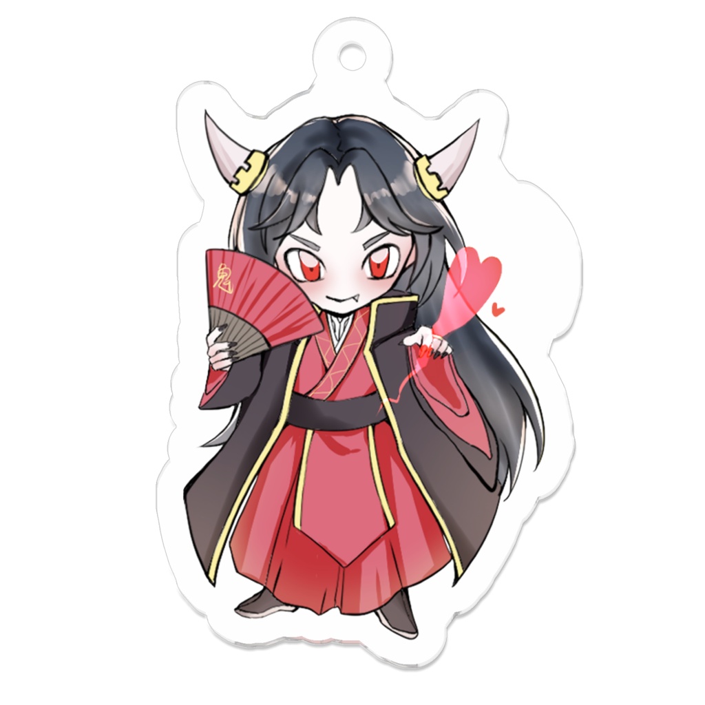 赤鬼アクリルキーホルダー