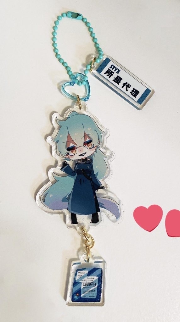 にょいでアクリルキーホルダー(B)